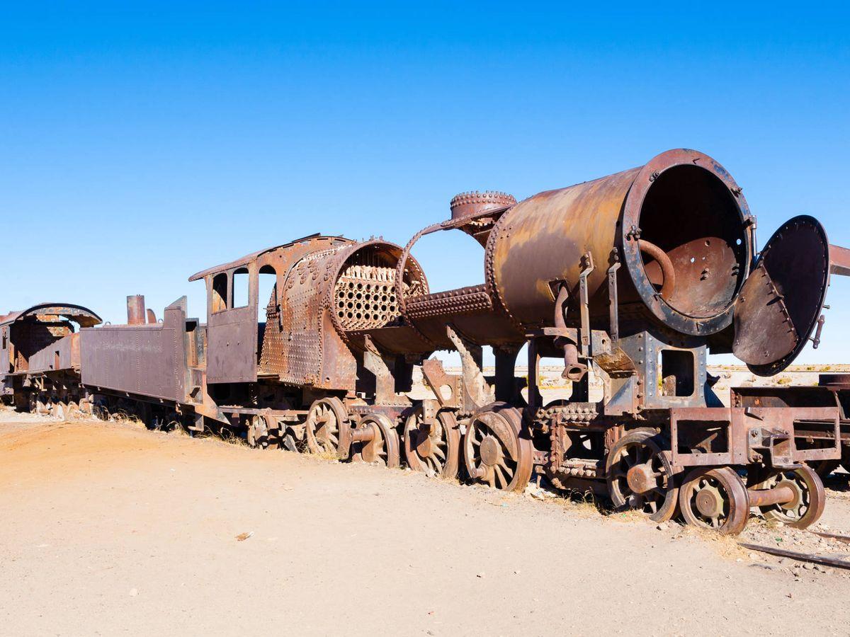 Cementerio de trenes